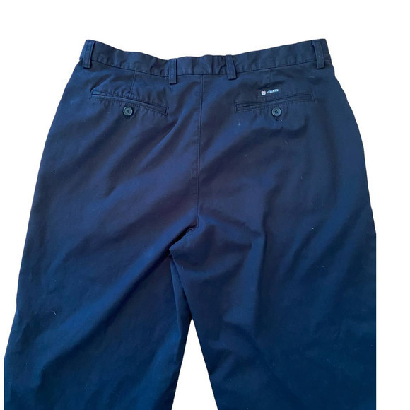 Chaps Black Casual‎ Dress Uniform Pants Men’s work pants 36x30 Relaxed Fit - Picture 3 of 8